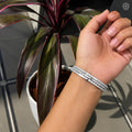 TrionzaDiamond tennis bracelet crafted with IGI certified lab grown diamonds