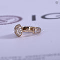 TrionzaDiamond fine jewelry earrings handcrafted with lab grown diamonds and 14K gold