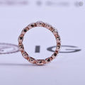 TrionzaDiamond full eternity band handcrafted with 1.50 TCW oval diamonds